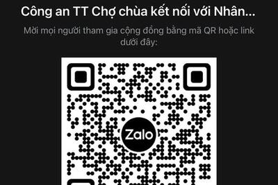 Zalo “Công an thị trấn Chợ Chùa kết nối với Nhân dân”