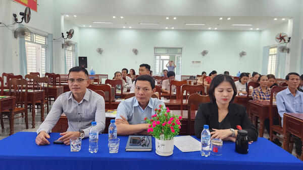 Bồi dưỡng nâng cao năng lực tuyên truyền tư vấn chính sách, pháp luật về lao động, đào tạo nghề ở cơ sở cho Ban quản lý Chương trình MTQG giảm nghèo bền vững và tuyên truyền viên ở cơ sở
