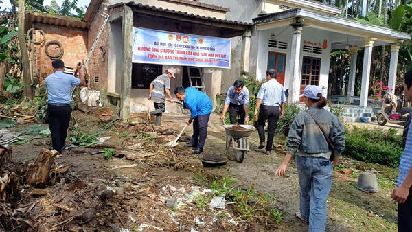 Triển khai xây dựng mới nhà ở tại Tổ dân phố Phú Bình Đông